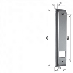 026P0077 Alluminio plastificato bianco 9010 (+3,60 €)