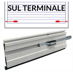 Catenaccioli montati sul terminale (+3 €)