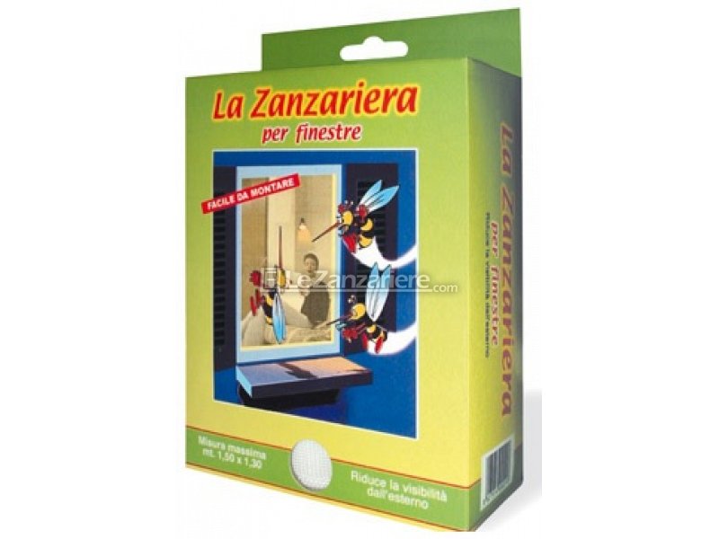 Le Zanzariere Zanzariera c/velcro in scatola