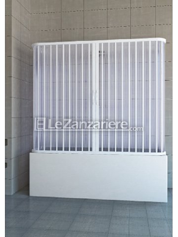 Le Zanzariere Box Vasca Venusia - 3 lati - 2 ante