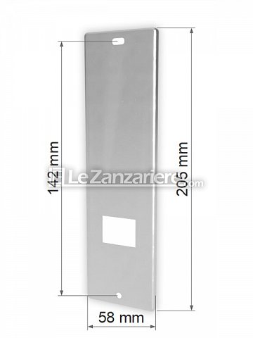 Stafer Placca Zenith con interasse 142 mm