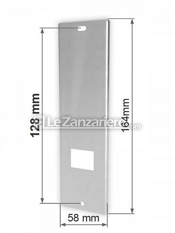 Stafer Placca Starpiù con interasse 128 mm