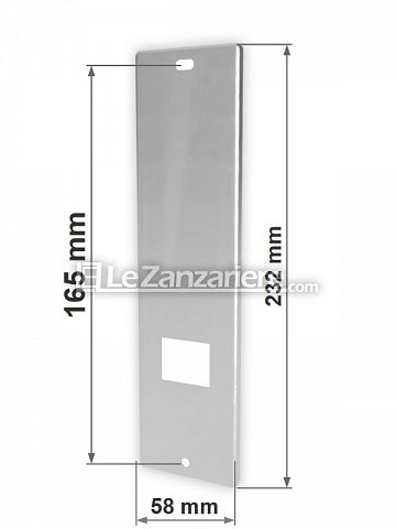 Stafer Placca Uni con interasse 165 mm