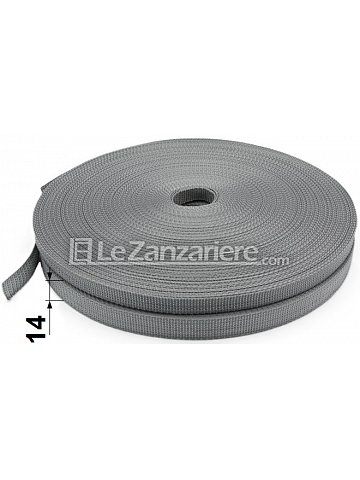 Le Zanzariere Cintino minimo ingombro grigio 14 mm