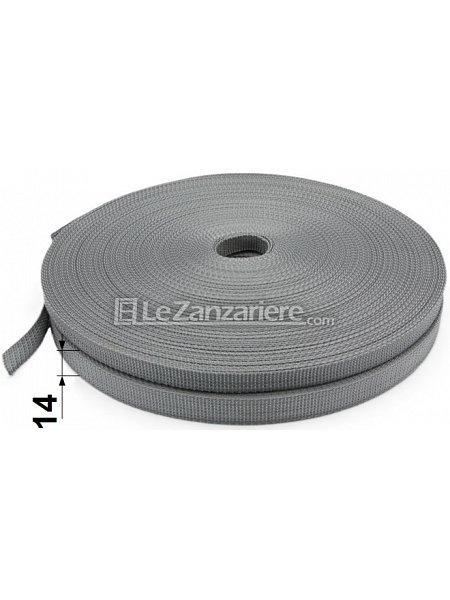 Le Zanzariere Cintino minimo ingombro grigio 14 mm