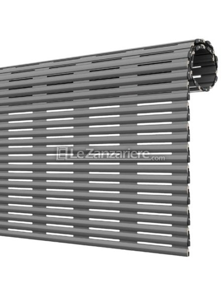 Pinto Tapparella Minimal con foro largo con terminale in alluminio estruso